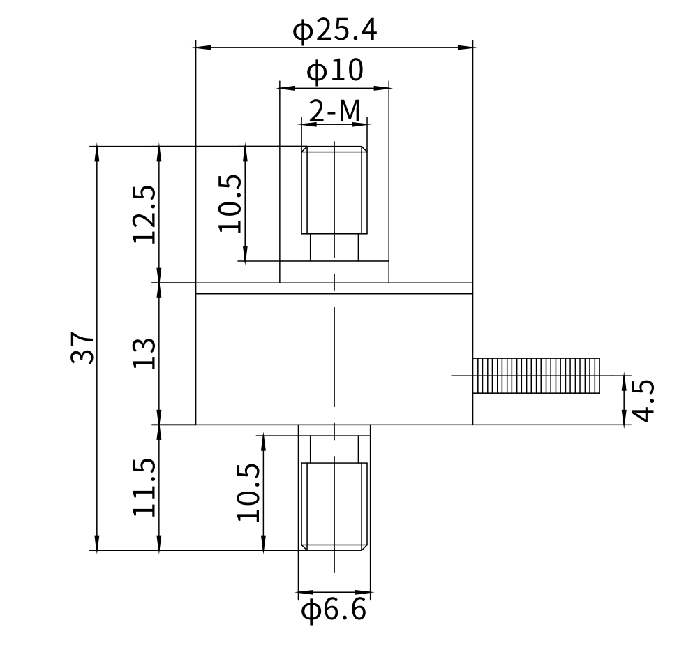 LCZ-203C尺寸图 LCZ-203C尺寸图