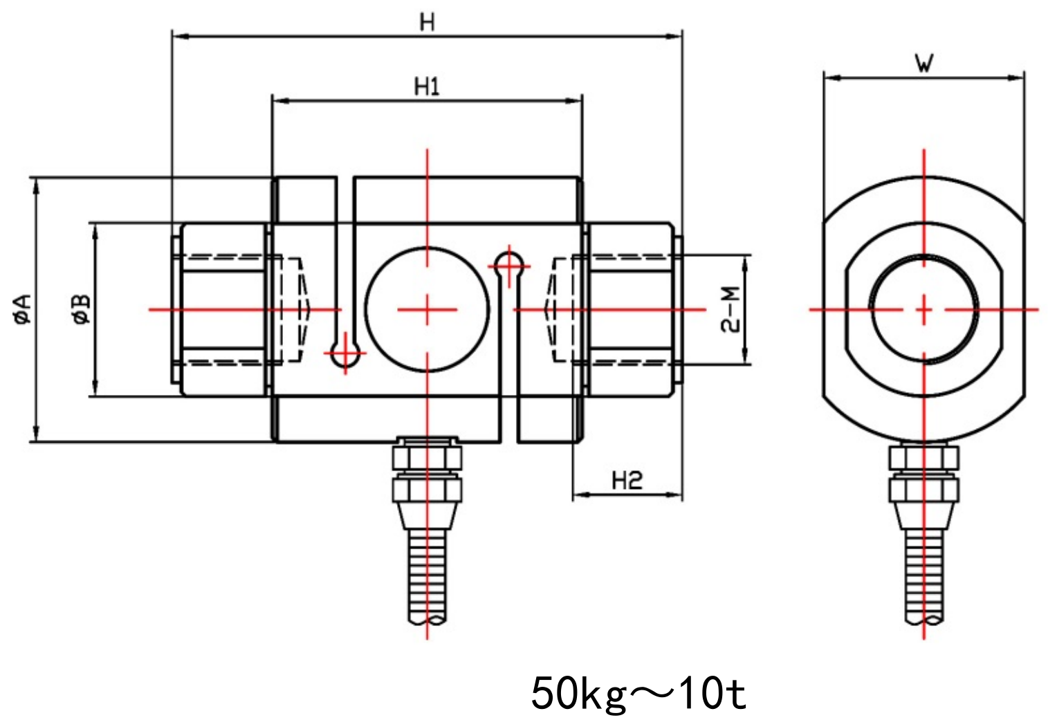 LCZ-202F尺寸图 LCZ-202F尺寸图