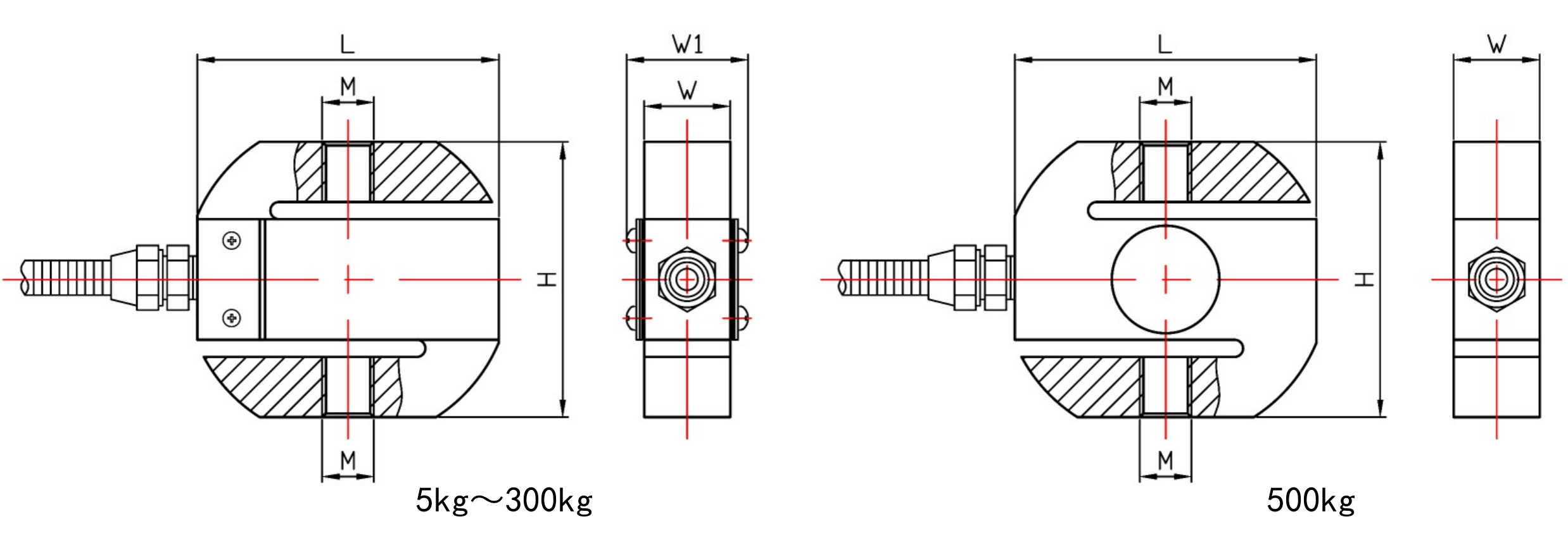 LCZ-204E尺寸图 LCZ-204E尺寸图
