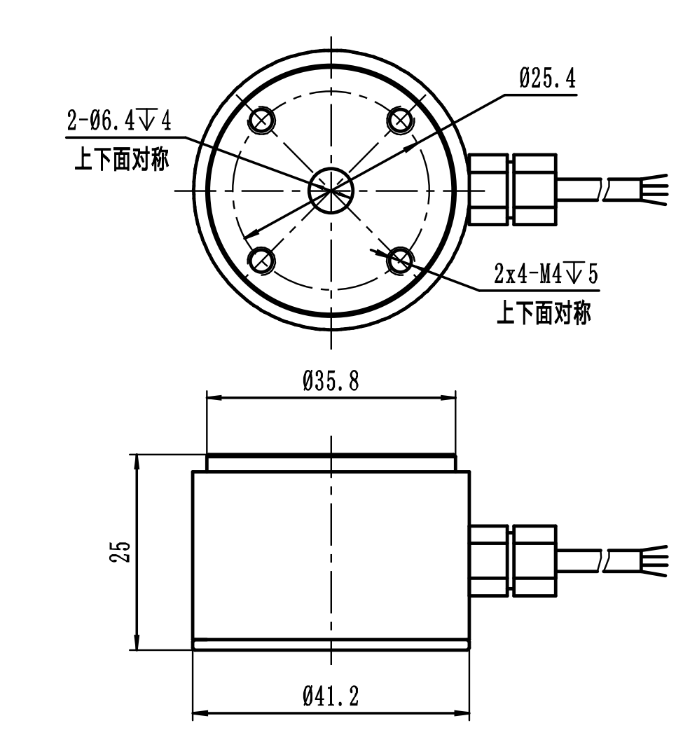 LCZ-202H尺寸图 LCZ-202H尺寸图