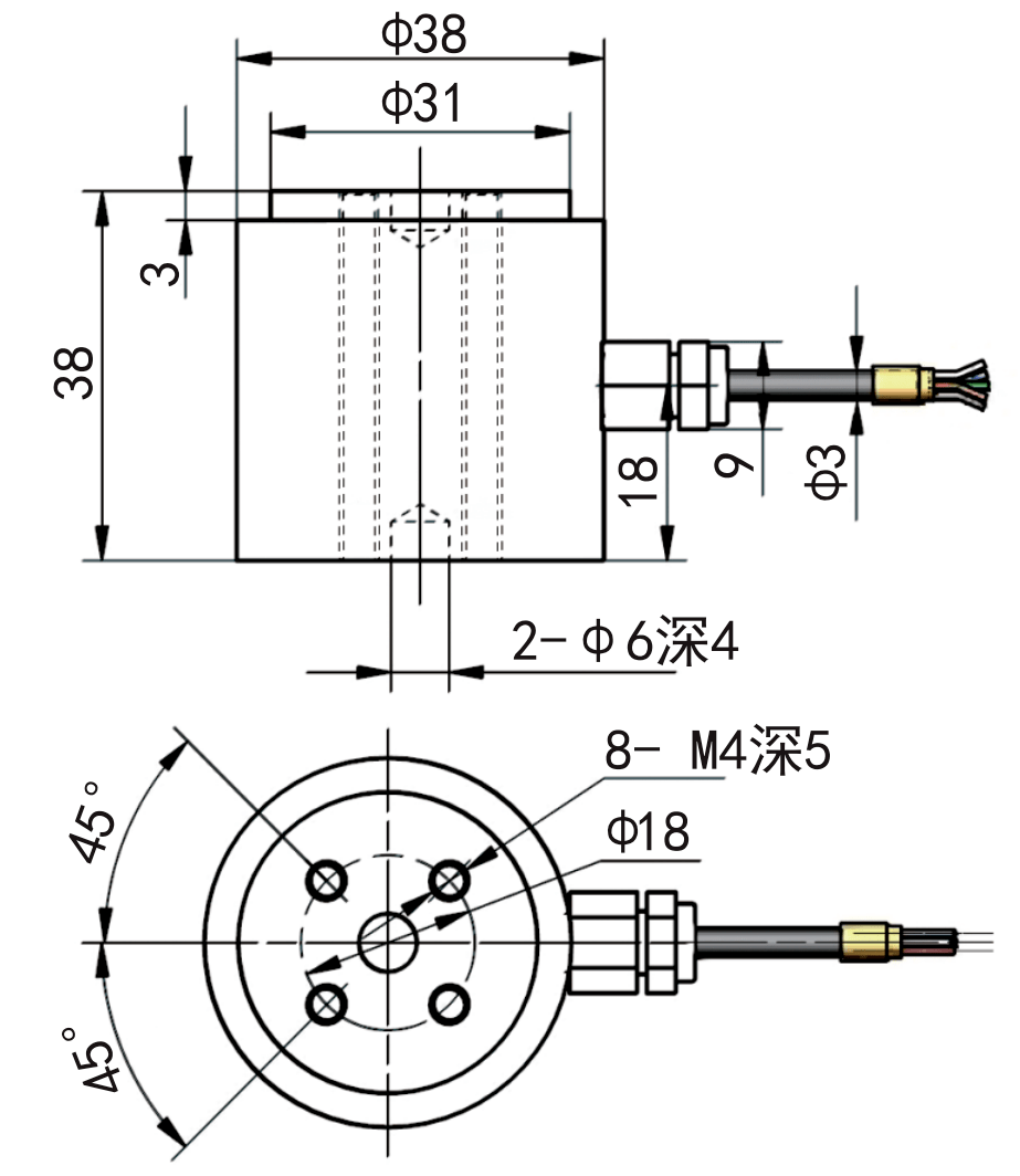 LCZ-202C尺寸图 LCZ-202C尺寸图