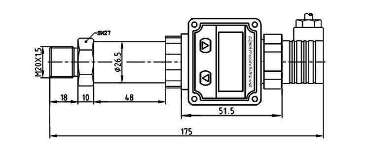 PTL516S尺寸图 PTL516S尺寸图