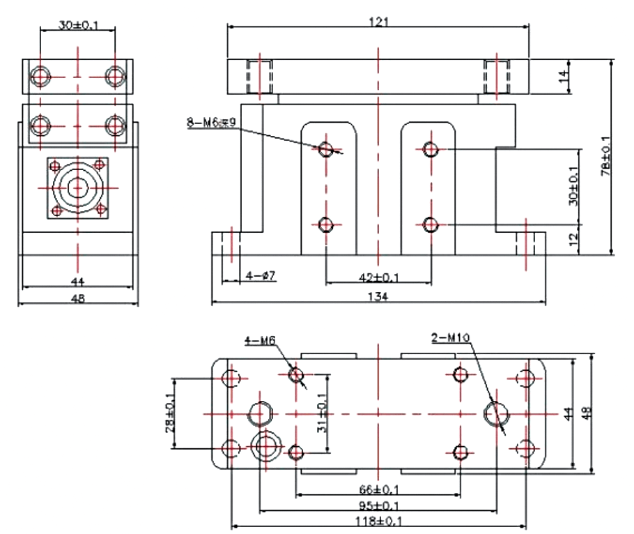 LCZ-402A尺寸图 LCZ-402A尺寸图